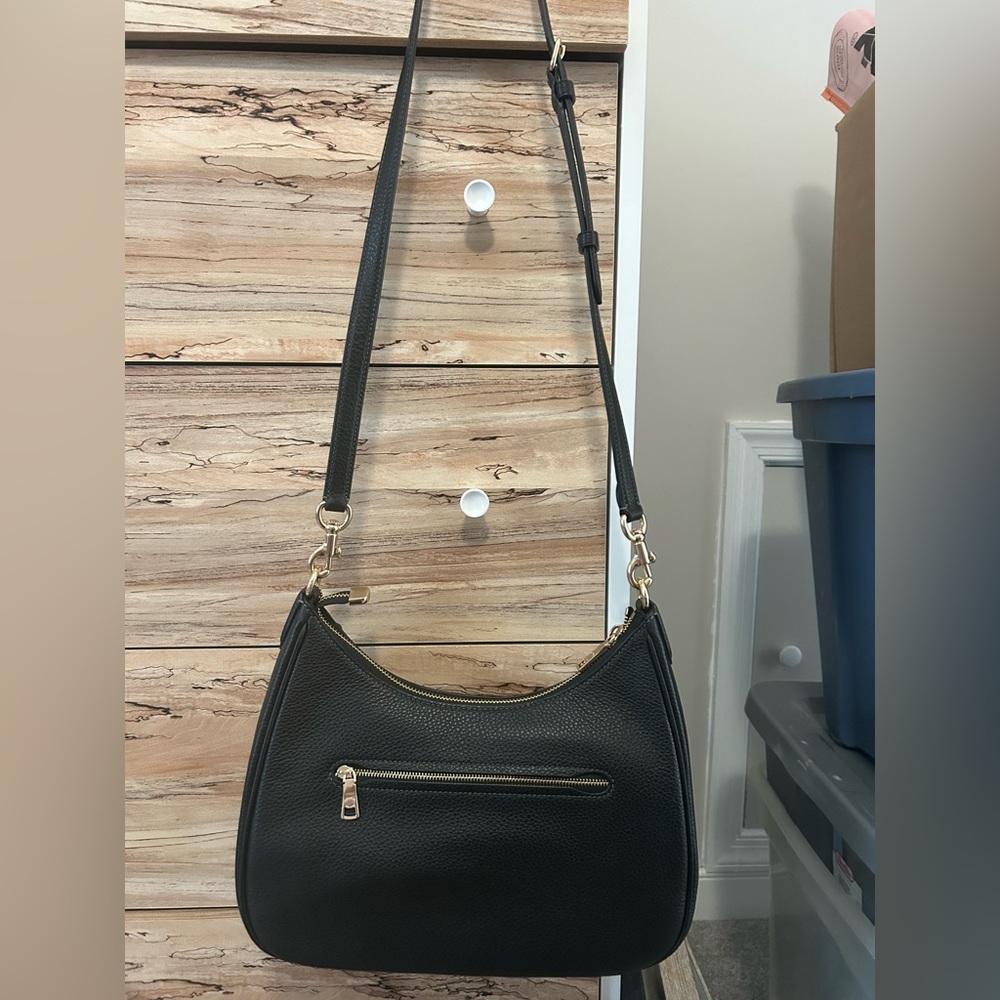 Coach Teri Hobo Bag with Gold Accents - Picture 7 of 12